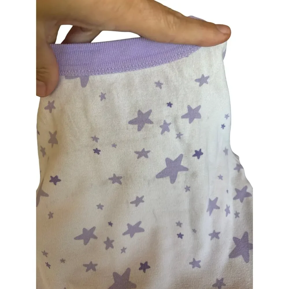Hanna Andersson Moon and Back Girls 2 pc Pajamas Size 110 5 Play Condition